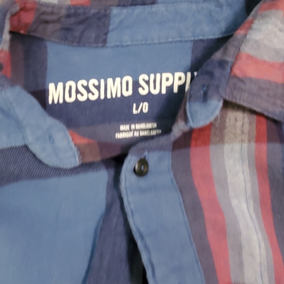 Mossimo mens button up slim fit Large - Picture 3 of 3